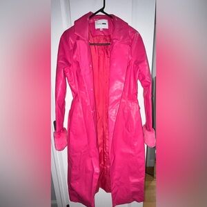 Fashion Nova Pink Leather Jacket